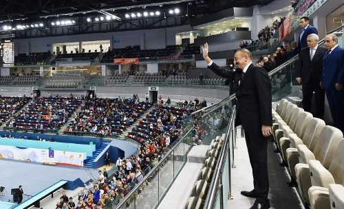 Prezident Azərbaycan - Türkiyə qarşılaşmasında - FOTO 