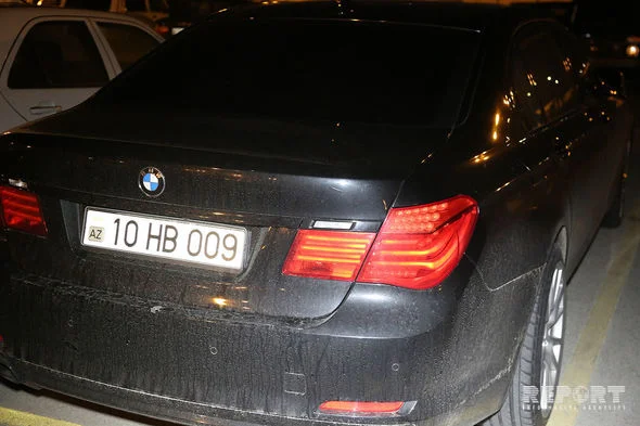 İsgəndər Cavadovun oğlu avtoxuliqanlıq etdi - FOTOLAR 