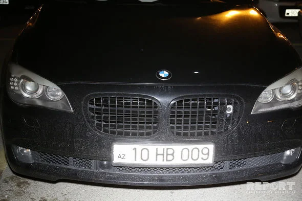 İsgəndər Cavadovun oğlu avtoxuliqanlıq etdi - FOTOLAR 