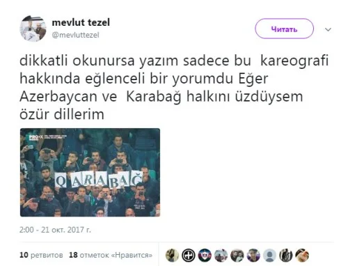 Türk yazar Azərbaycan xalqından üzr istədi - FOTO 