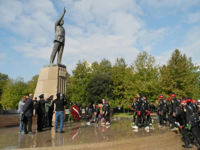 Mədət Quliyev Bakıda veloyürüşə qatıldı - FOTOLAR 