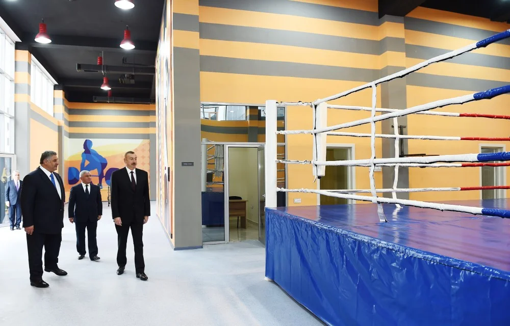 Prezident Olimpiya Kompleksinin açılışında iştirak edib - FOTOLAR 