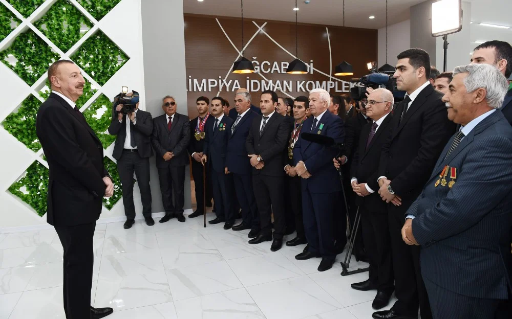 Prezident Olimpiya Kompleksinin açılışında iştirak edib - FOTOLAR 