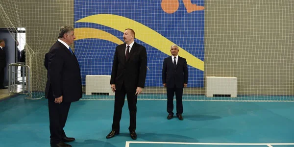 Prezident Olimpiya Kompleksinin açılışında iştirak edib - FOTOLAR 