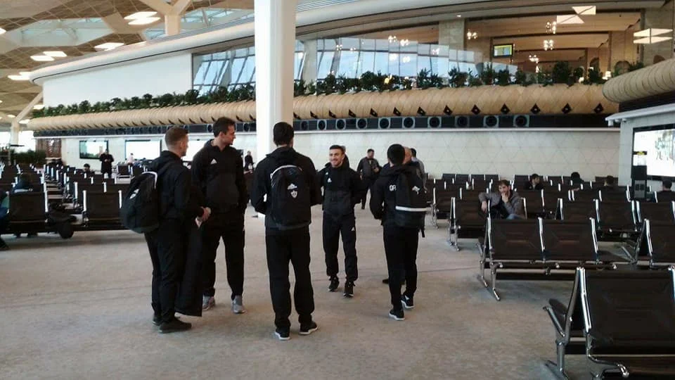 “Qarabağ” Romaya "Qarabağ" təyyarəsi apardı - FOTOLAR 