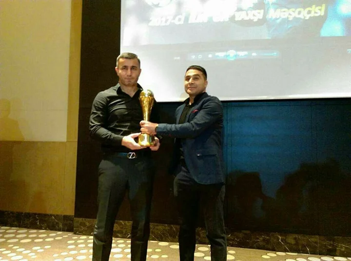 Qurban Qurbanov mükafatına qovuşdu - FOTOLAR 