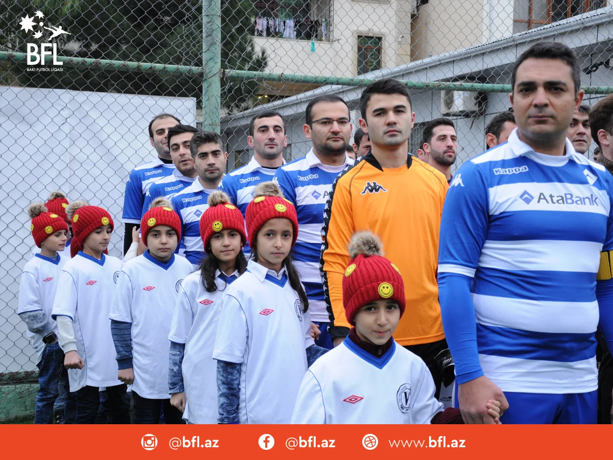 “Bakı Futbol Liqası” xeyriyyə aksiyası keçirdi - FOTOLAR 