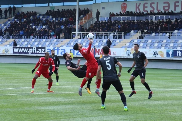 "Keşlə" - "Səbail" oyununda hərəyə bir xal - FOTO/VİDEO 
