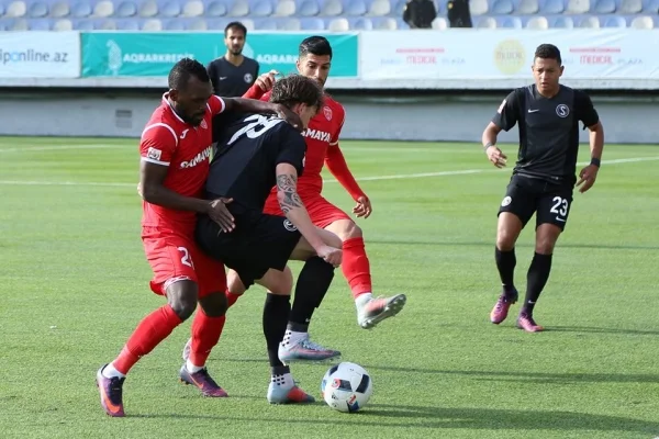 "Keşlə" - "Səbail" oyununda hərəyə bir xal - FOTO/VİDEO 