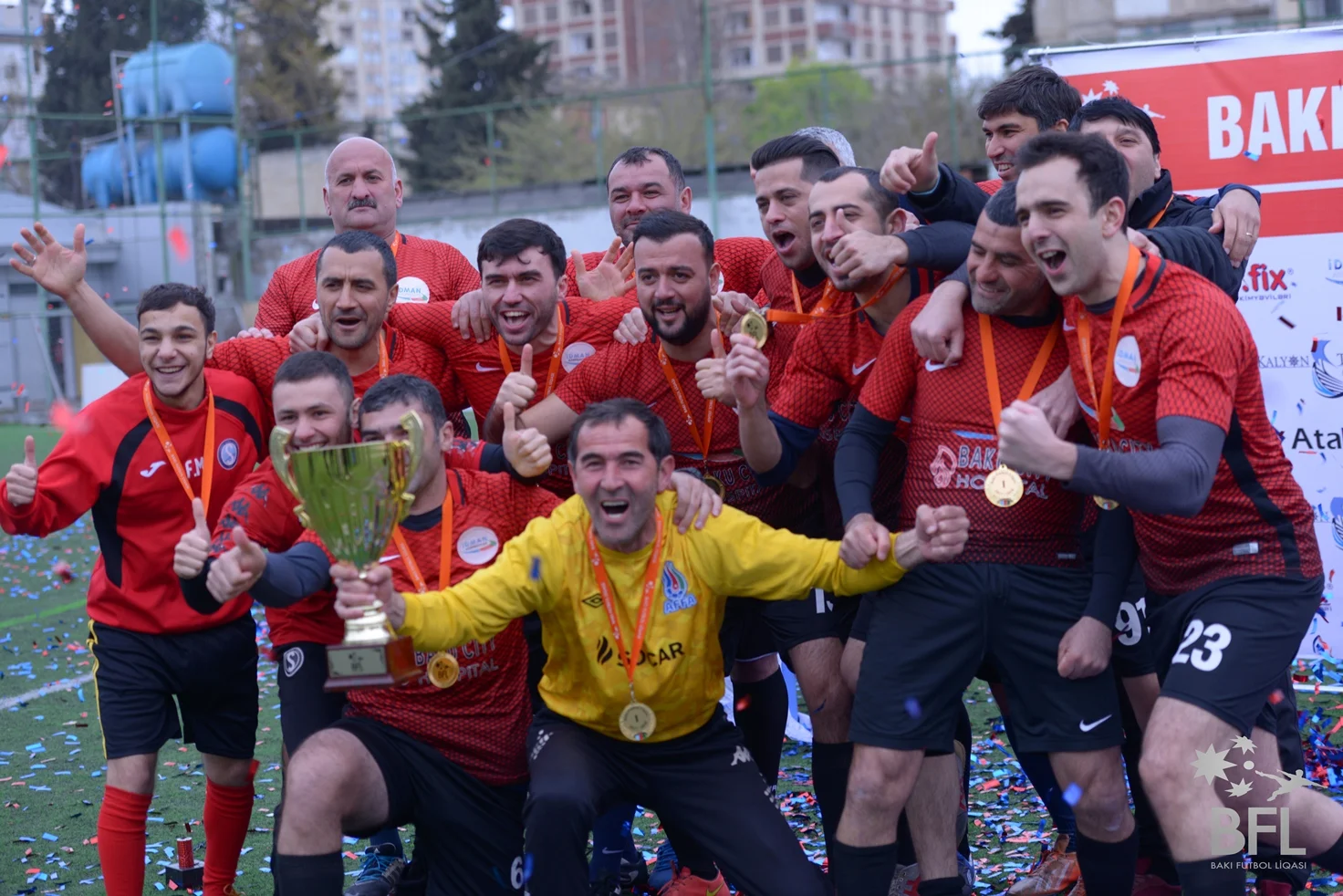 BFL-in turniri başa çatdı: "İdman Azərbaycan" çempion! - FOTOLAR 