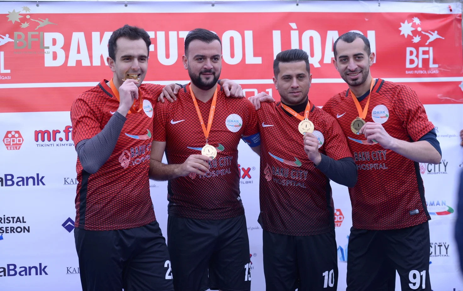 BFL-in turniri başa çatdı: "İdman Azərbaycan" çempion! - FOTOLAR 