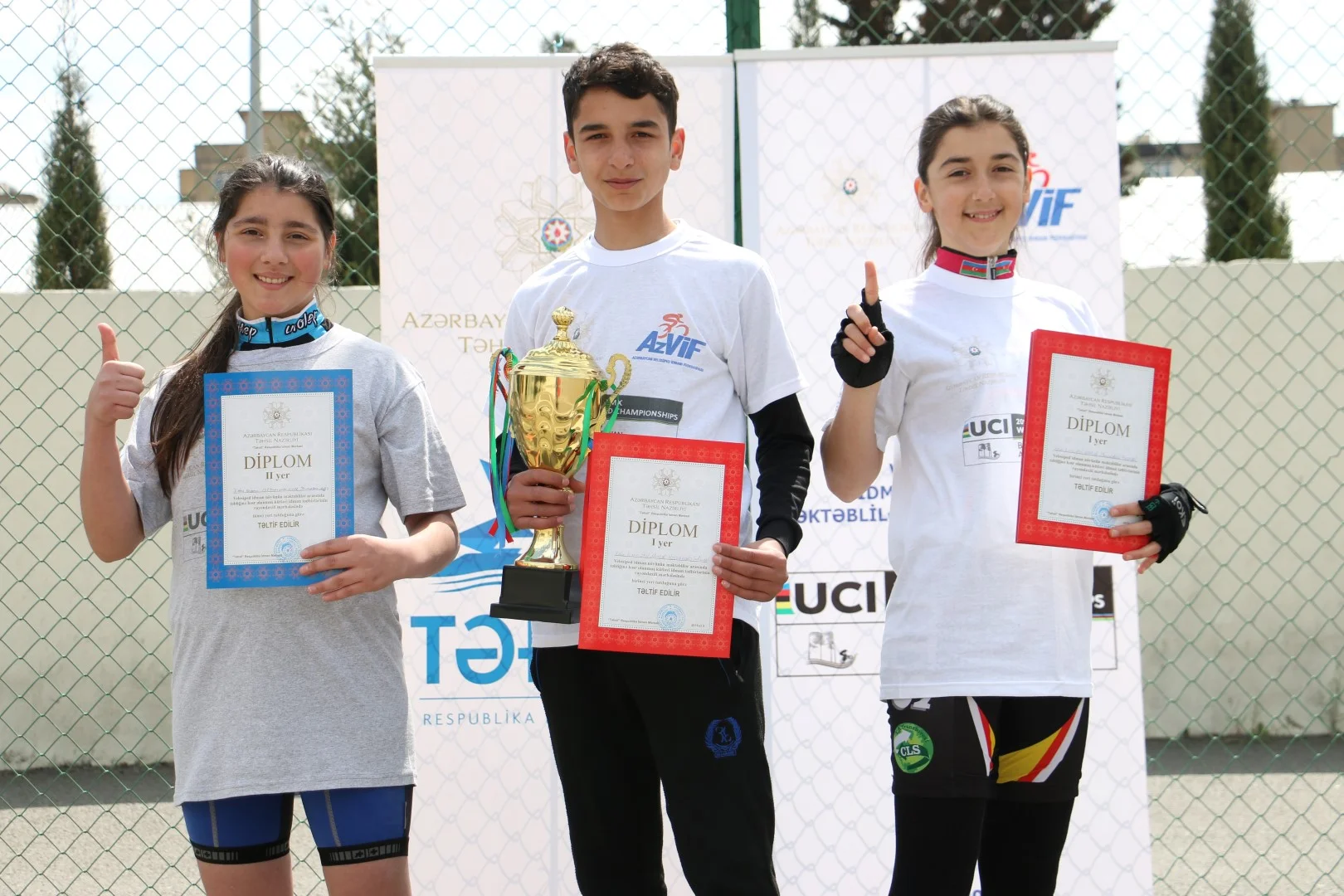BMX üzrə dünya çempionatına dəstək yarışları başlayıb - FOTOLAR 