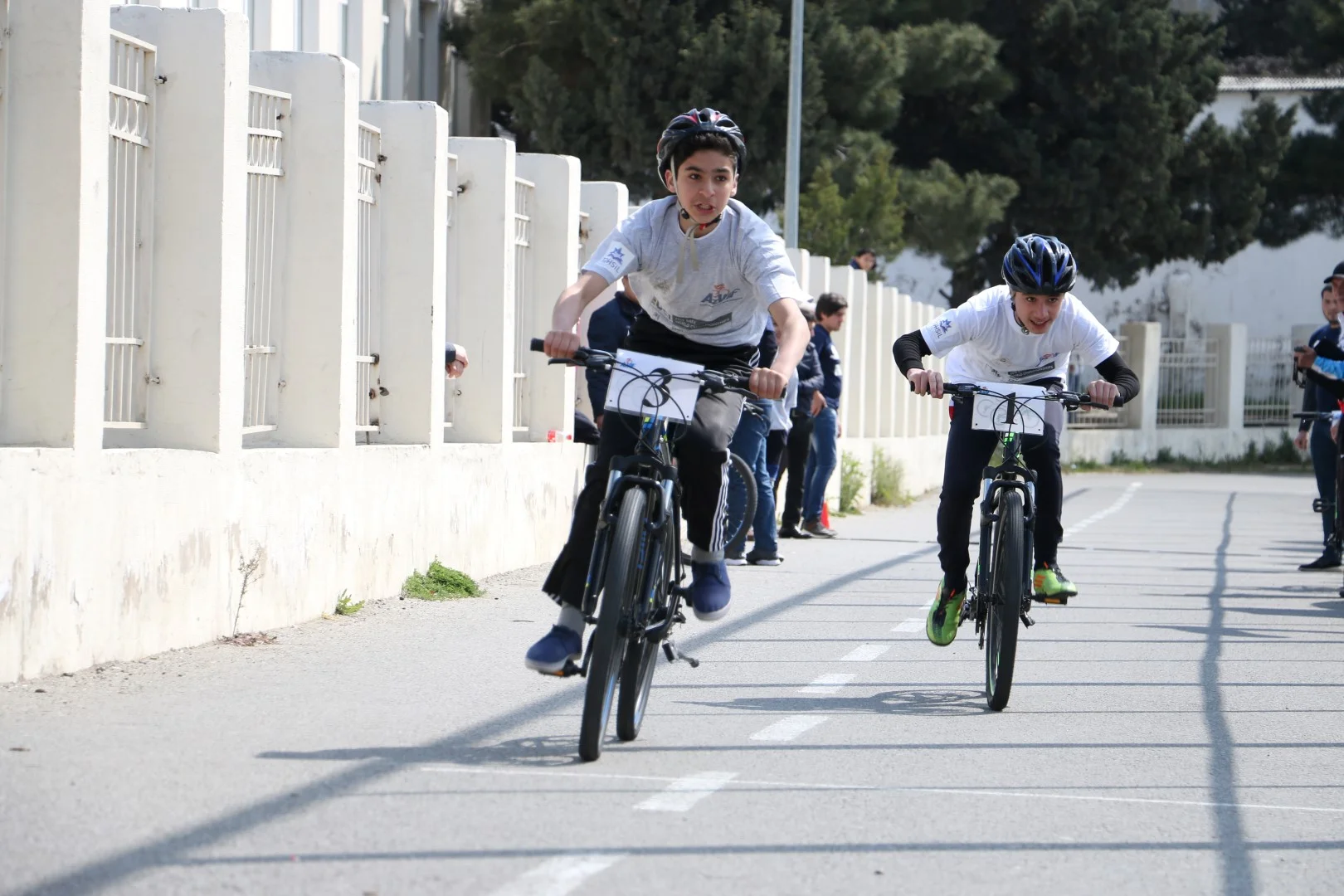 BMX üzrə dünya çempionatına dəstək yarışları başlayıb - FOTOLAR 
