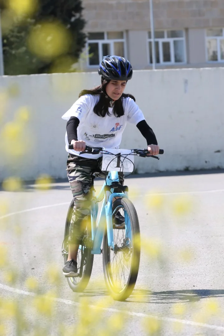 BMX üzrə dünya çempionatına dəstək yarışları başlayıb - FOTOLAR 