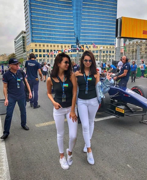 “Formula 1”in azərbaycanlı və xarici gözəlləri - FOTOLAR 