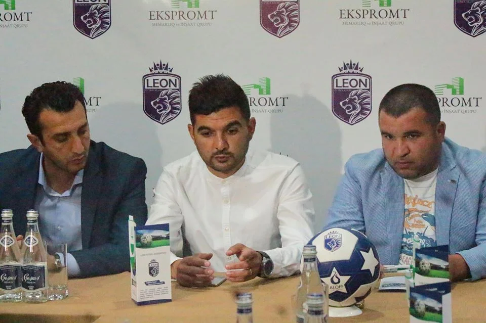 "Leon"un bş məşqçisi: "Milliyə futbolçular yetişdirəcəyik" - FOTOLAR 