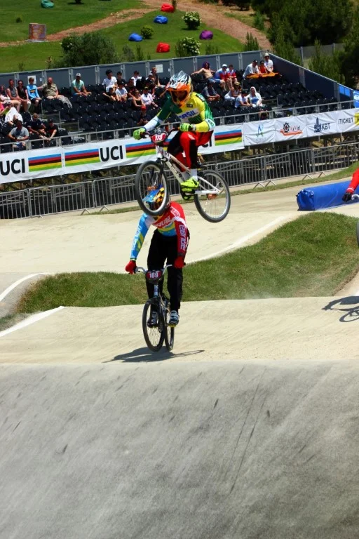 BMX üzrə dünya çempionatının ilk qalibləri müəyyənləşdi - FOTOLAR 