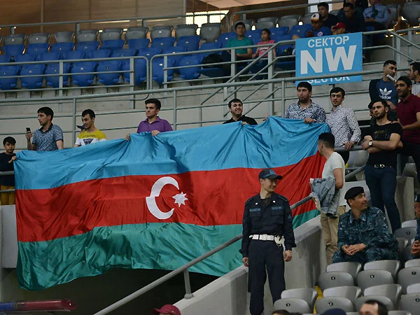 Qazaxıstan - Azərbaycan oyunundan FOTOLAR 