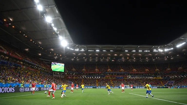 "DÇ-2018": Braziliya - İsveçrə oyunu FOTOLARda 
