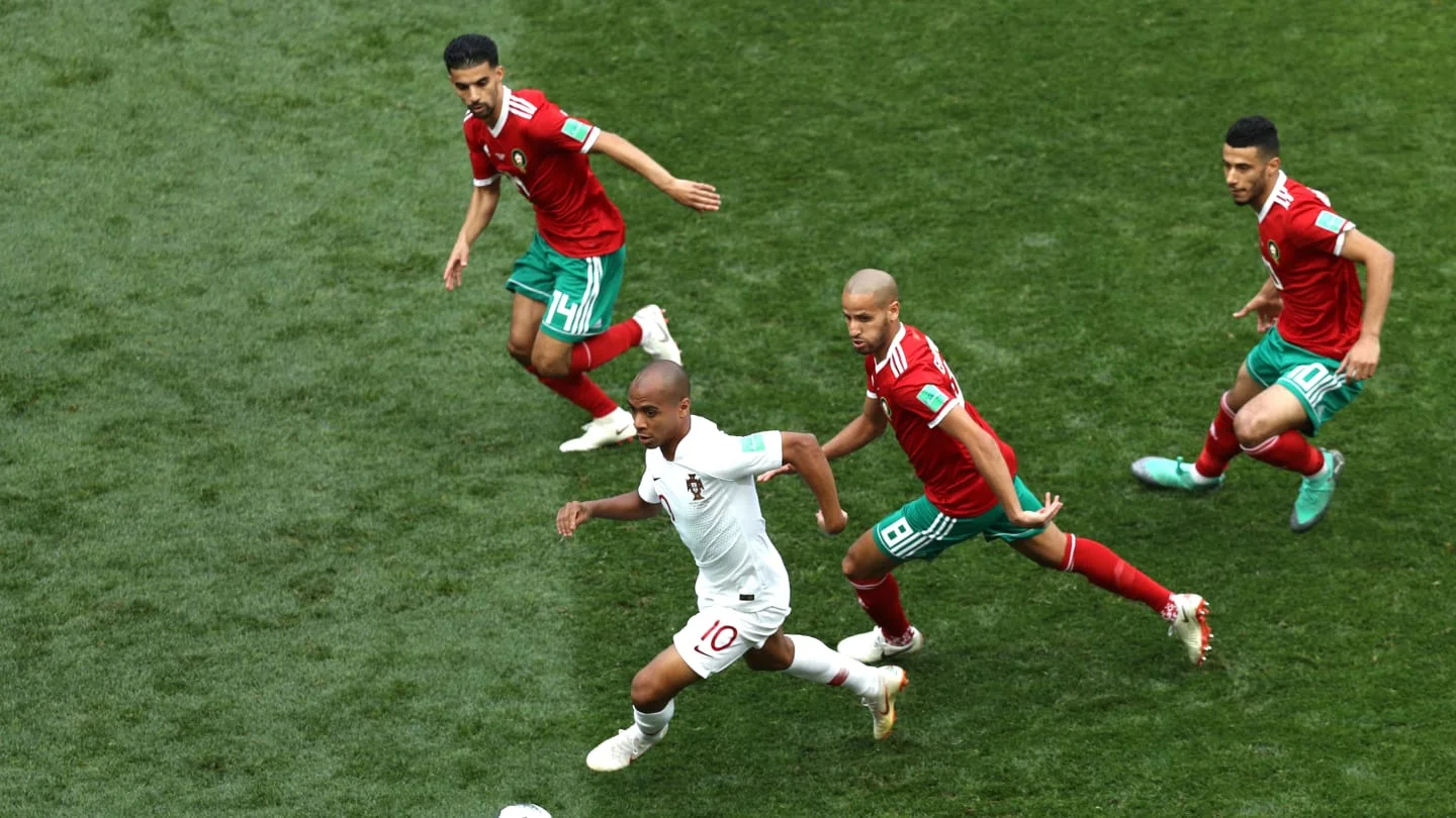 "DÇ-2018": Portuqaliya - Mərakeş oyunundan maraqlı FOTOLAR 