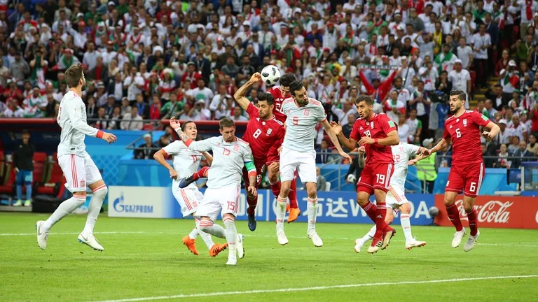"DÇ-2018": İran - İspaniya oyununda nələr baş verdi? - FOTOLAR 