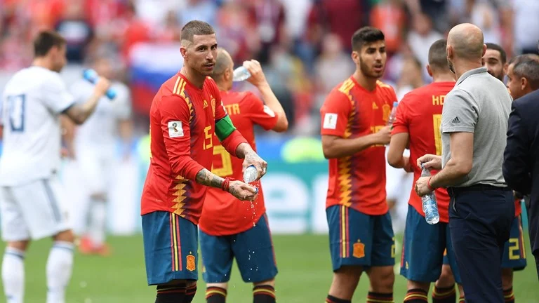 "DÇ-2018": İspaniya - Rusiya oyunundan maraqlı FOTOLAR 