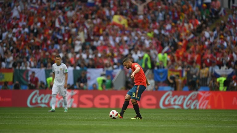 "DÇ-2018": İspaniya - Rusiya oyunundan maraqlı FOTOLAR 