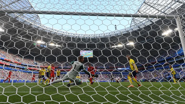 "DÇ-2018": İsveç - İngiltərə oyunundan FOTOLAR 