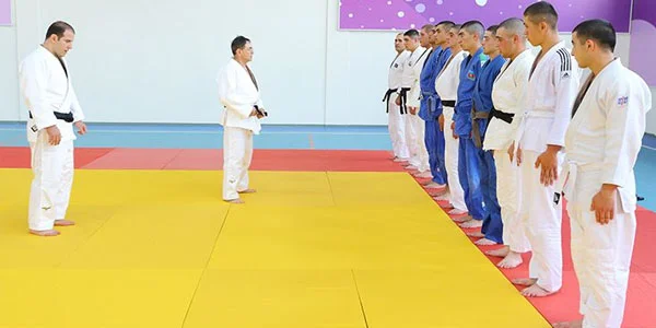 Mədət Quliyev hərbçilərə cüdo üzrə master-klass keçib - FOTO 