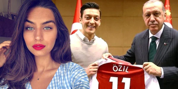 Məsut Özili "yandıran" fotonun altından nişanlısı çıxdı 