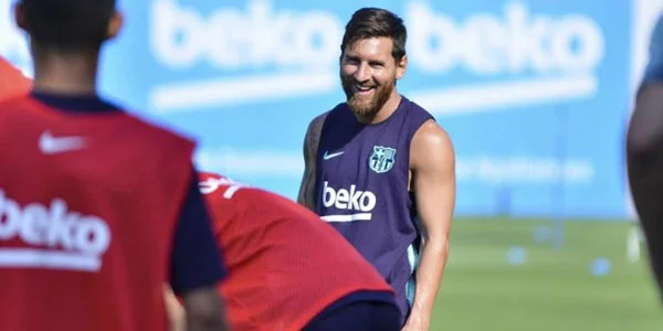 Messi əvəzedici komandada - FOTOLAR 