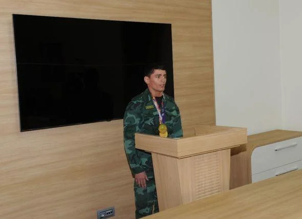 General Rəsul Çunayevə rütbə verdi - FOTO 