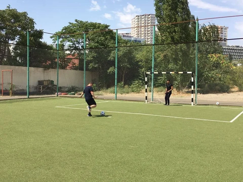 Azərbaycanda daun sindroumlulardan ibarət futbol komandası yaradılır - FOTOLAR 