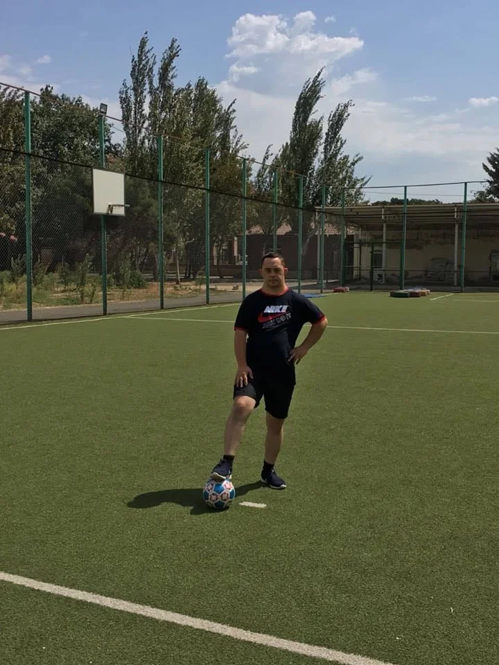 Azərbaycanda daun sindroumlulardan ibarət futbol komandası yaradılır - FOTOLAR 
