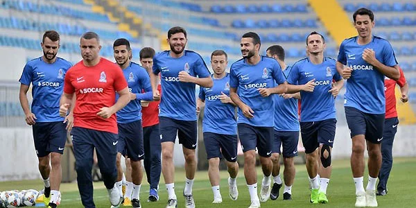 Yığmamız Millətlər Liqasının hazırlıqlarına başladı - FOTOLAR 