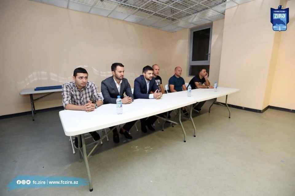 "Zirə"nin yeni məşqçilər heyəti komandaya təqdim olundu - FOTOLAR 