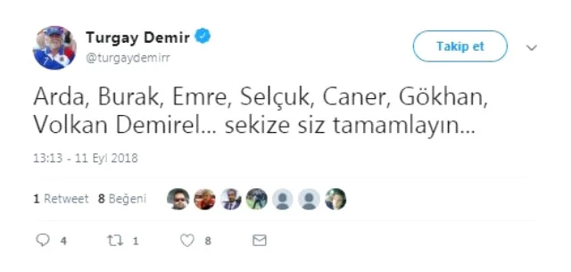 8 futbolçu Türkiyə millisindən imtina etdi - SİYAHI 