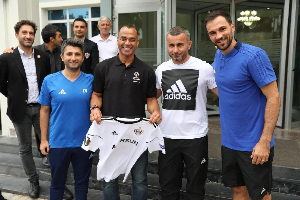 Qurban Qurbanov məşhur braziliyalı ilə görüşdü - FOTOLAR 