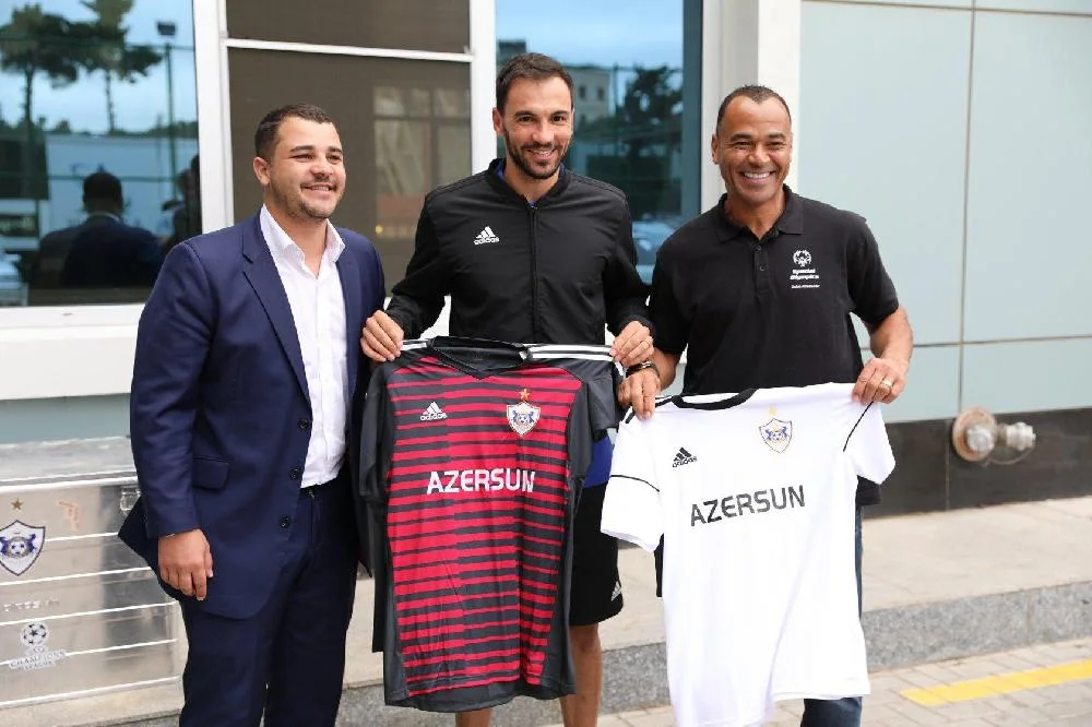 Qurban Qurbanov məşhur braziliyalı ilə görüşdü - FOTOLAR 