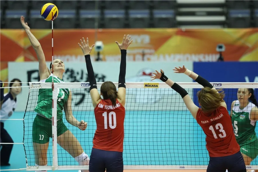 Voleybol millimiz dünya çempionatında ilk qələbəsini qazandı (FOTOLAR) 