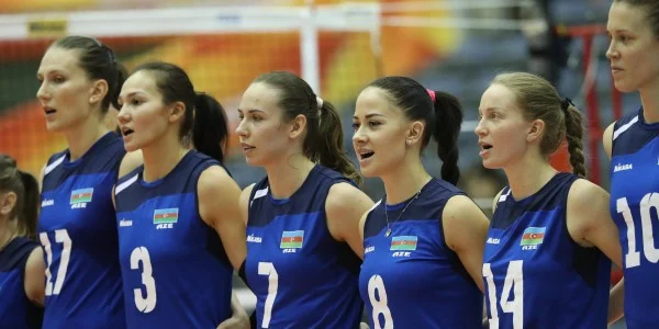 Voleybol millimiz dünya çempionatına ikinci məğlubiyyətini aldı - FOTOLAR 