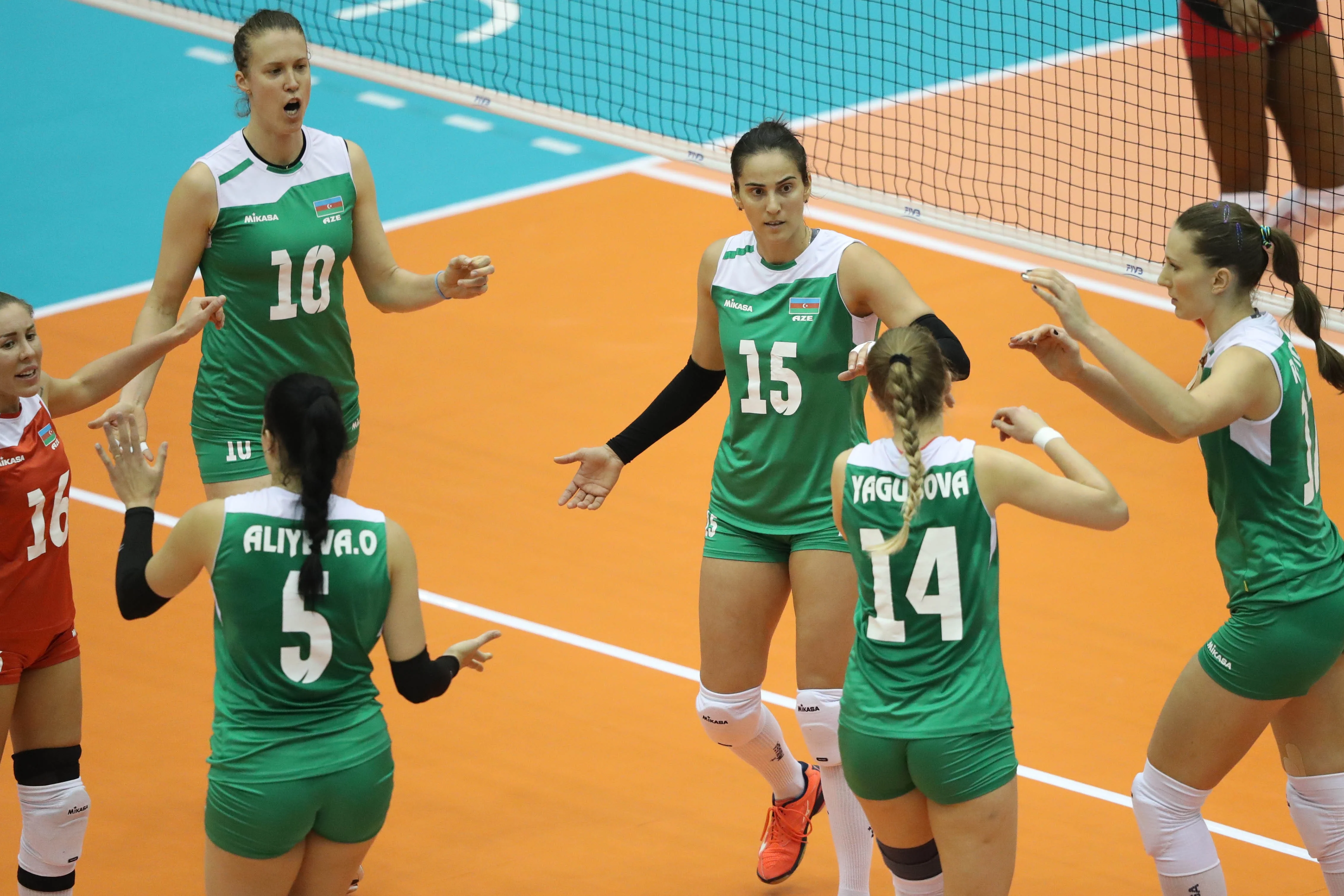 Voleybol millimiz dünya çempionatında 2-ci qələbəsini qazandı - FOTOLAR 