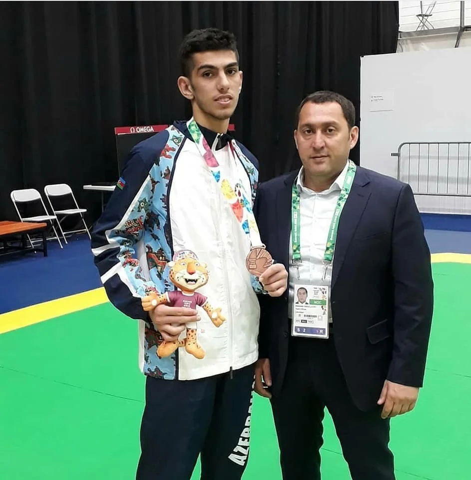 Azərbaycan taekvondoçusu Olimpiadada bürünc medal qazandı - FOTOLAR 
