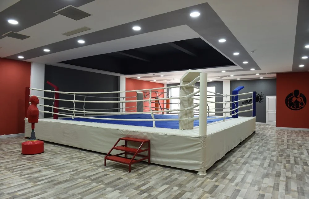 Prezident və xanımı Lənkəran Olimpiya Kompleksinin açılışında - FOTOLAR 