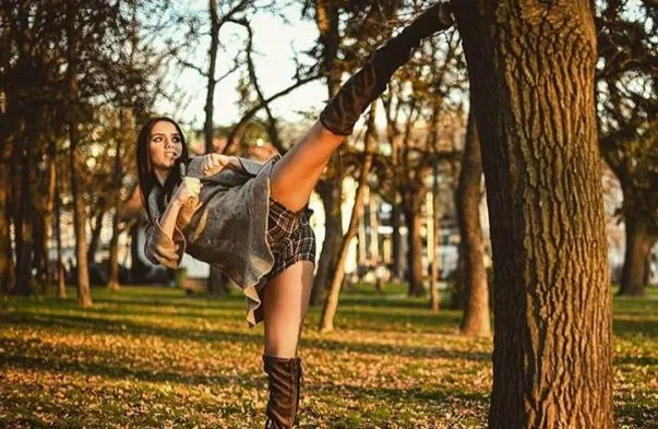 21 yaşlı taekvandoçu "Instagram"ı "partlatdı" - FOTOLAR 