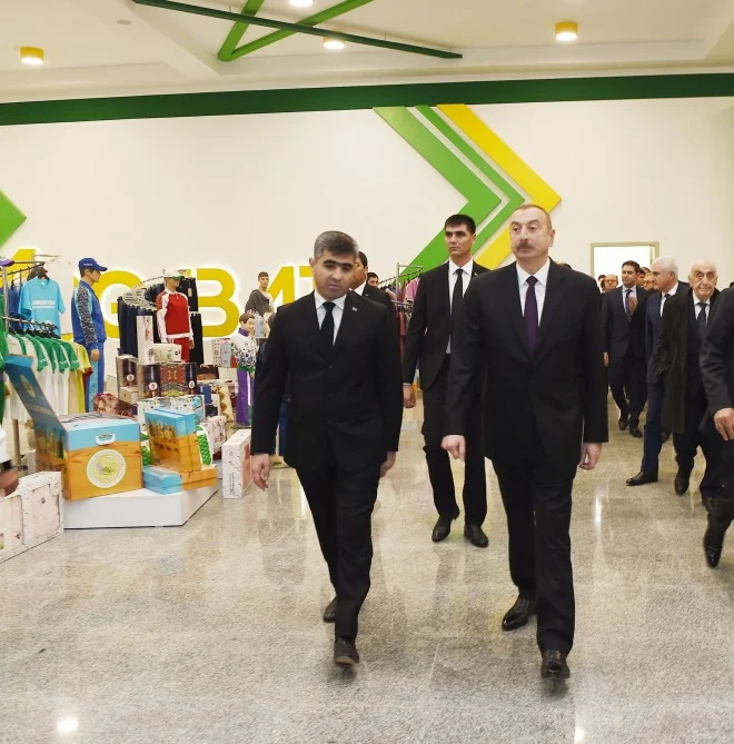 İlham Əliyev Aşqabadda Olimpiya Kompleksi ilə tanış olub - FOTOLAR 