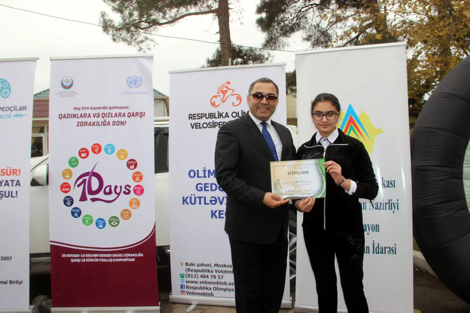 “Velosiped idmanında gender bərabərliyi” mövzusunda təlimlər başa çatdı - FOTOLAR 