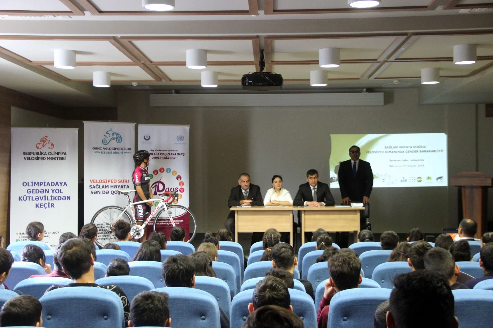 “Velosiped idmanında gender bərabərliyi” mövzusunda təlimlər başa çatdı - FOTOLAR 