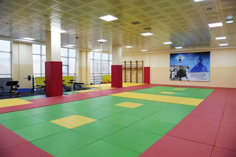 Prezident FHN-in idman-sağlamlıq klubunun açılışında - FOTOLAR 