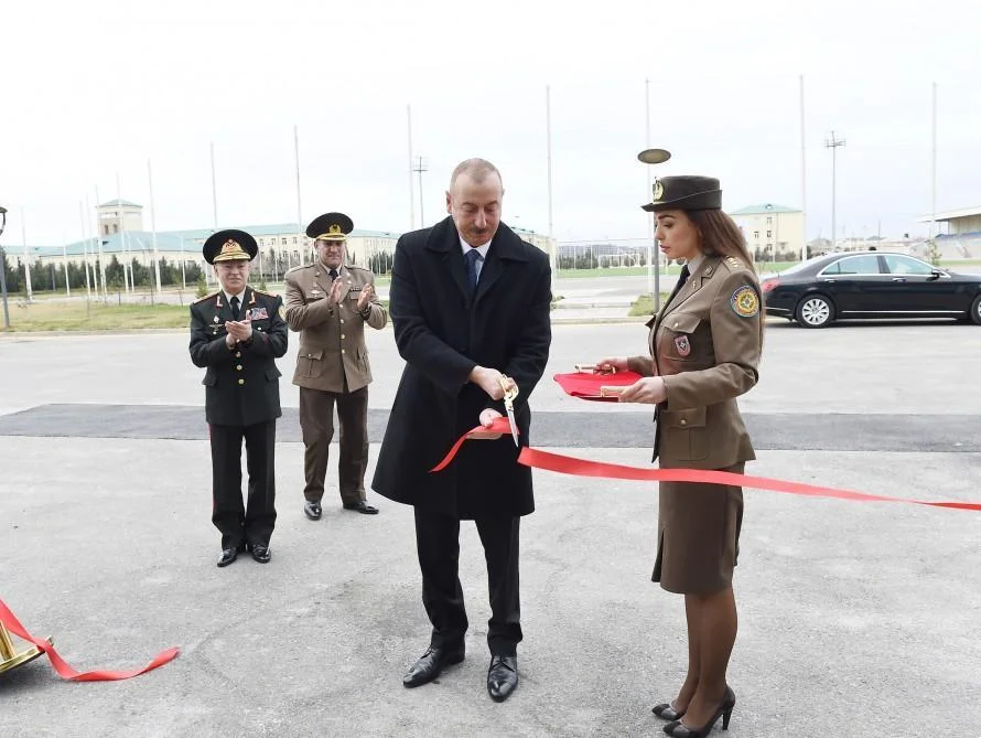 Prezident FHN-in idman-sağlamlıq klubunun açılışında - FOTOLAR 